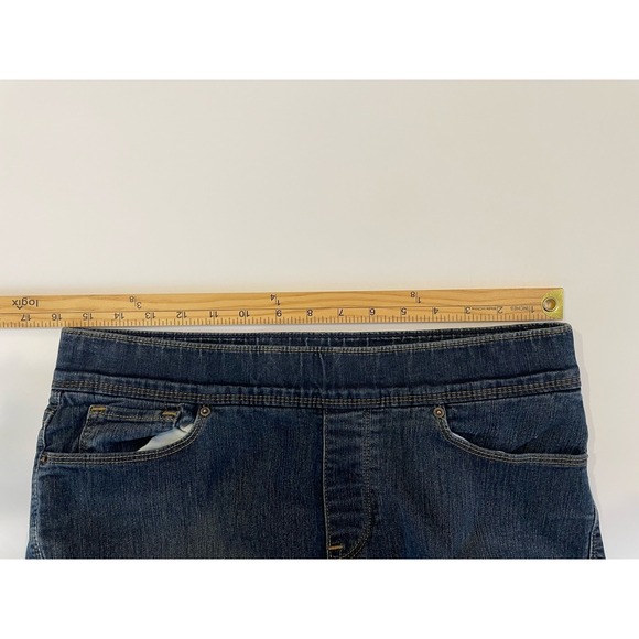 Levis Shaping Jeggings Womens 10 30W Stretch Pull On Blue Jeans Leggings Red Tab - Picture 7 of 9